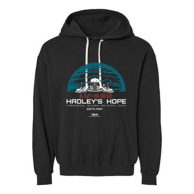 Hadley’S Hope Lv 426 Pre Distessed Aliens Garment-Dyed Fleece Hoodie