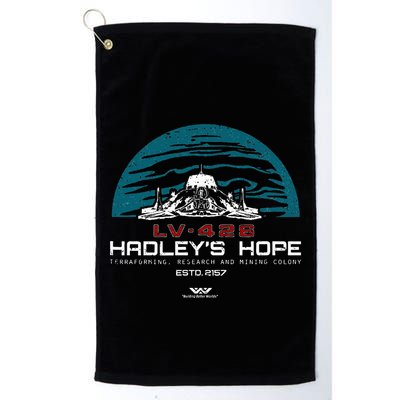 Hadley’S Hope Lv 426 Pre Distessed Aliens Golf Towel