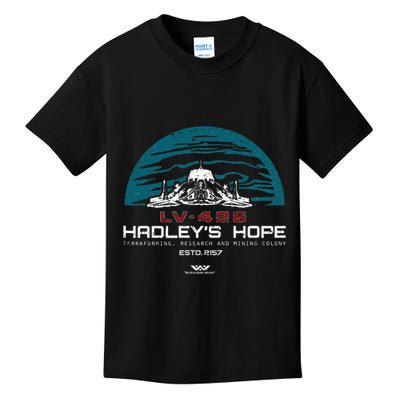 Hadley’S Hope Lv 426 Pre Distessed Aliens Kids T-Shirt
