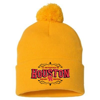 Hispanic Heritage La Universidad De Houston Houston Coogs Pom Pom 12in Knit Beanie