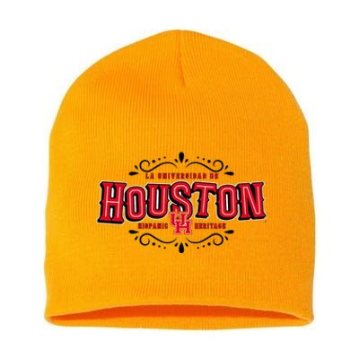 Hispanic Heritage La Universidad De Houston Houston Coogs Short Acrylic Beanie