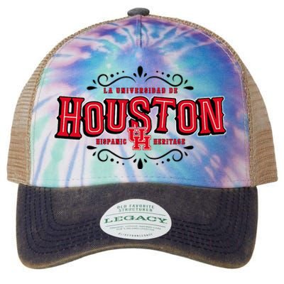 Hispanic Heritage La Universidad De Houston Houston Coogs Legacy Tie Dye Trucker Hat