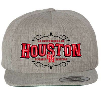 Hispanic Heritage La Universidad De Houston Houston Coogs Wool Snapback Cap