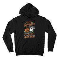 Happy Halloween Math Teacher Scientist Funny Design Hoodie