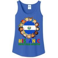 Hispanic Heritage Month El Salvador Ladies Essential Tank