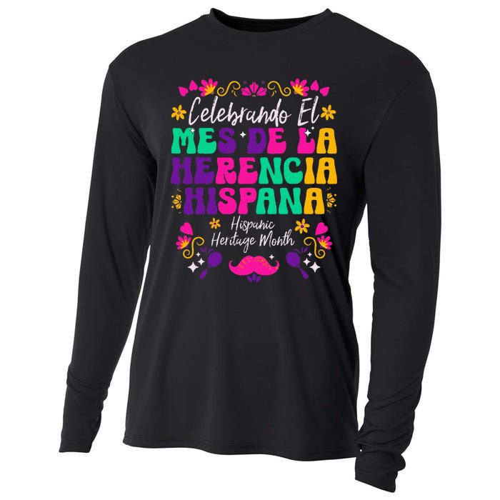 Hispanic Heritage Month Mes De La Herencia Hispana Cooling Performance Long Sleeve Crew