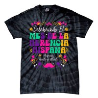 Hispanic Heritage Month Mes De La Herencia Hispana Tie-Dye T-Shirt