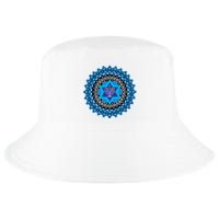 Happy Hanukkah Mandalla Star Of David Menorah Cool Comfort Performance Bucket Hat