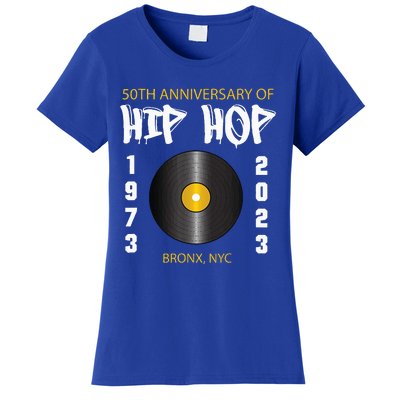 Hip Hop Music Is 50 50th Anniversary Retro Women's T-Shirt