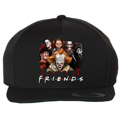 Halloween Horror Movie Characters Jason Es Chucky Freddy Wool Snapback Cap