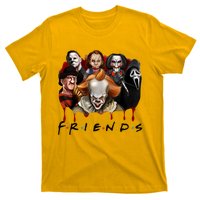 Halloween Horror Movie Characters Jason Es Chucky Freddy T-Shirt