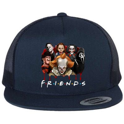 Halloween Horror Movie Characters Jason Es Chucky Freddy Flat Bill Trucker Hat