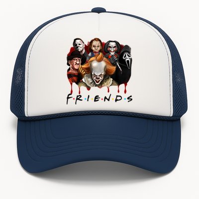 Halloween Horror Movie Characters Jason Es Chucky Freddy Trucker Hat