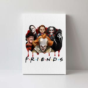 Halloween Horror Movie Characters Jason Es Chucky Freddy Canvas