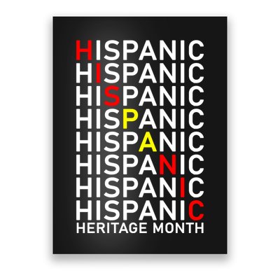 Hispanic Heritage Month Poster