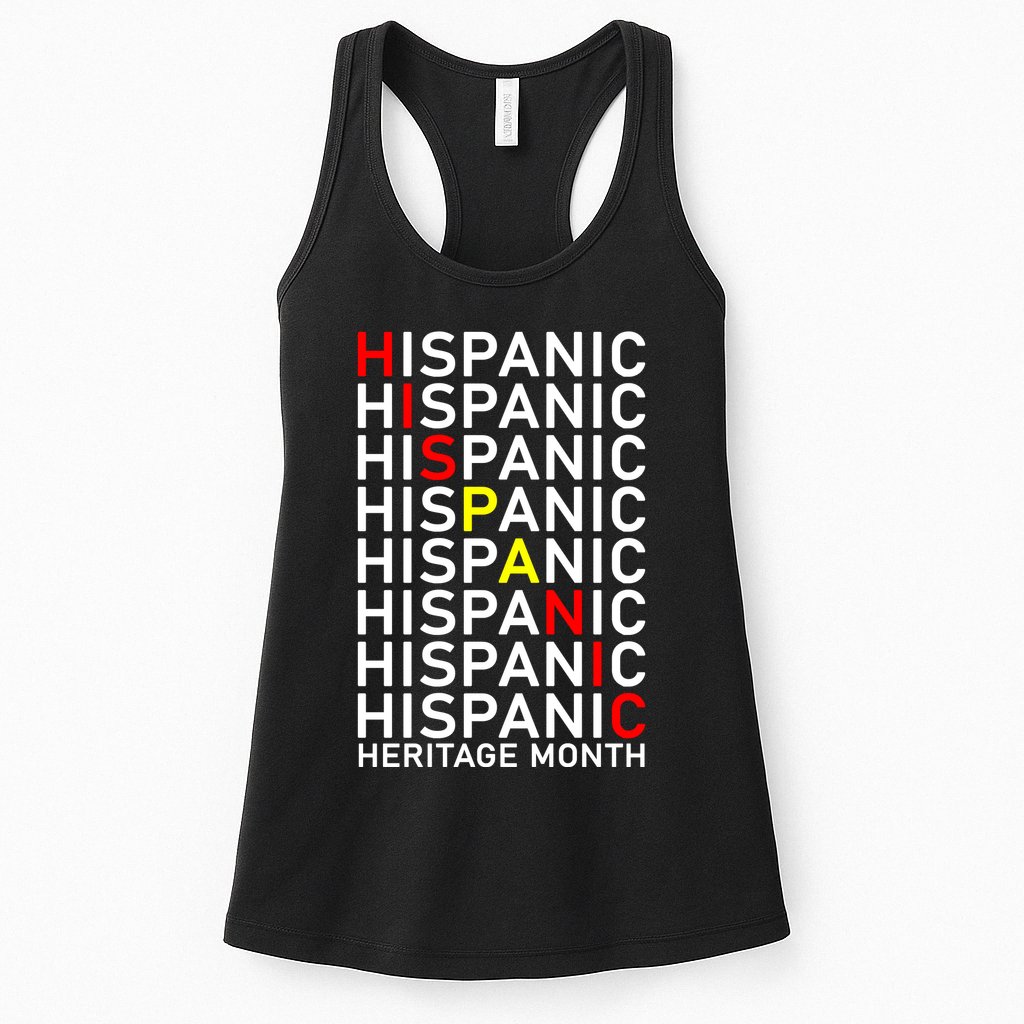 Hispanic Heritage Month Womens Tank Top