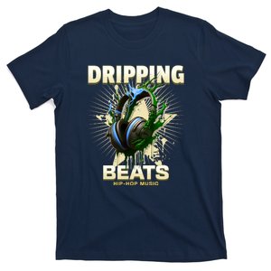 Hip Hop Music Dripping Beats T-Shirt