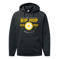 Hip Hop Music 50th Anniversary Musician Birthday Born Day Performance Fleece Hoodie