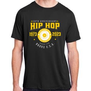 Hip Hop Music 50th Anniversary Musician Birthday Born Day Adult ChromaSoft Performance T-Shirt