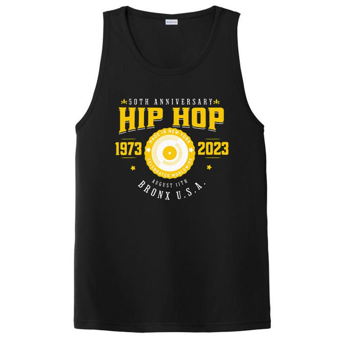 Hip Hop Music 50th Anniversary Musician Birthday Born Day PosiCharge Competitor Tank