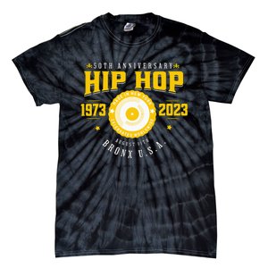 Hip Hop Music 50th Anniversary Musician Birthday Born Day Tie-Dye T-Shirt