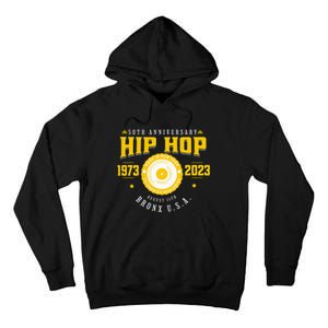 Hip Hop Music 50th Anniversary Musician Birthday Born Day Tall Hoodie