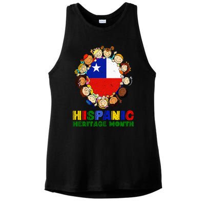 Hispanic Heritage Month Chile Ladies PosiCharge Tri-Blend Wicking Tank