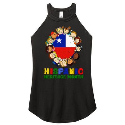 Hispanic Heritage Month Chile Women’s Perfect Tri Rocker Tank