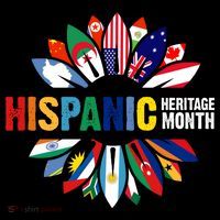 Hispanic Heritage Month Counties United T-Shirt