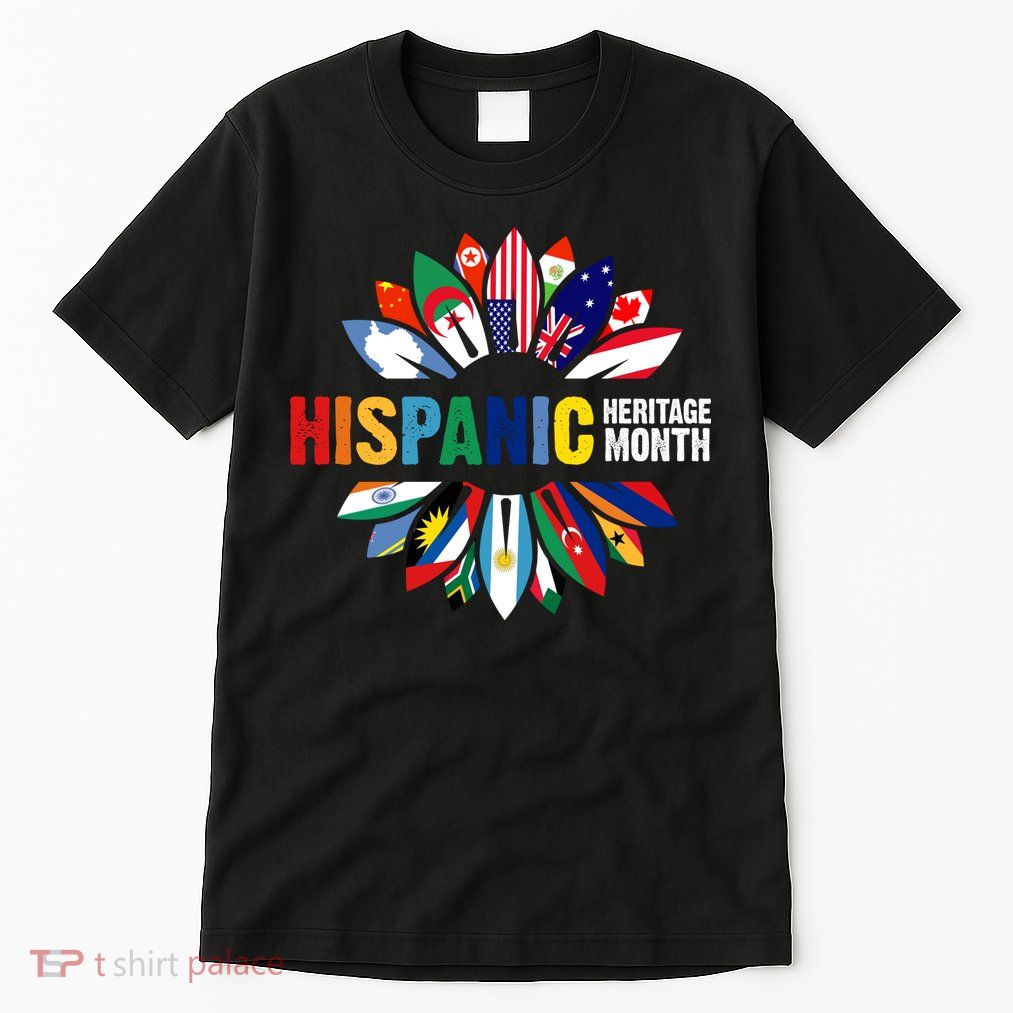 Hispanic Heritage Month Counties United Tall T-Shirt