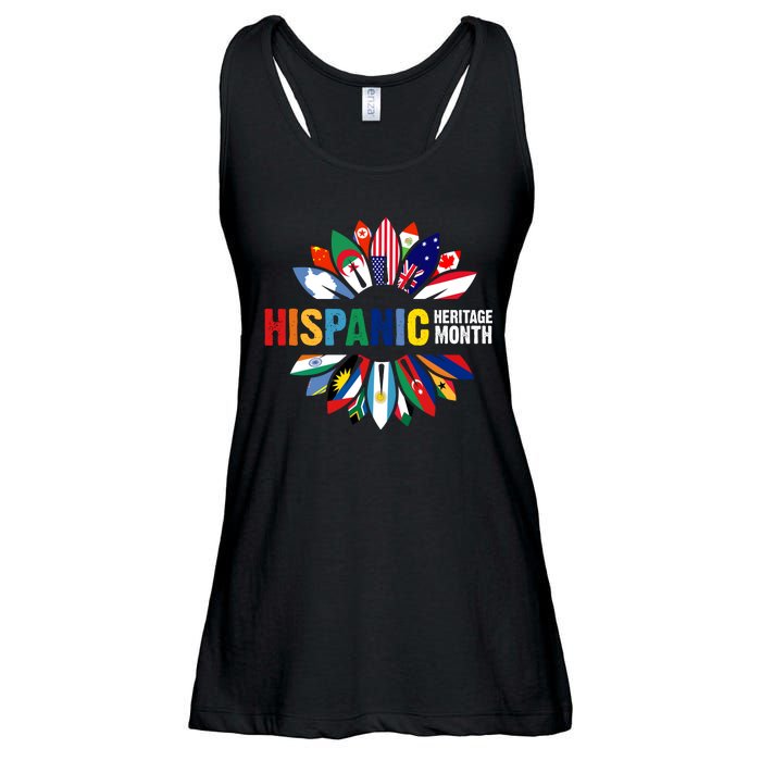 Hispanic Heritage Month Counties United Ladies Essential Flowy Tank