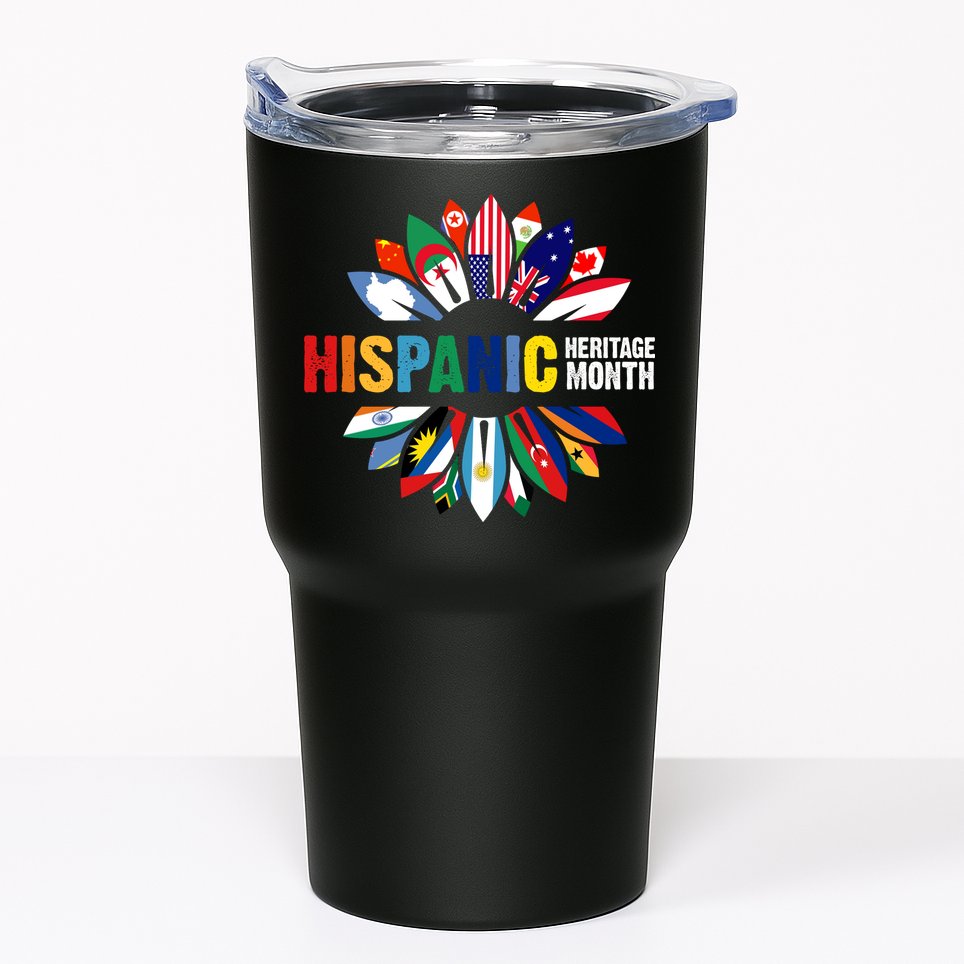 Hispanic Heritage Month Counties United Tumbler