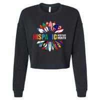 Hispanic Heritage Month Counties United Cropped Pullover Crew