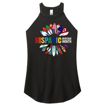 Hispanic Heritage Month Counties United Women's Perfect Tri Rocker Tank