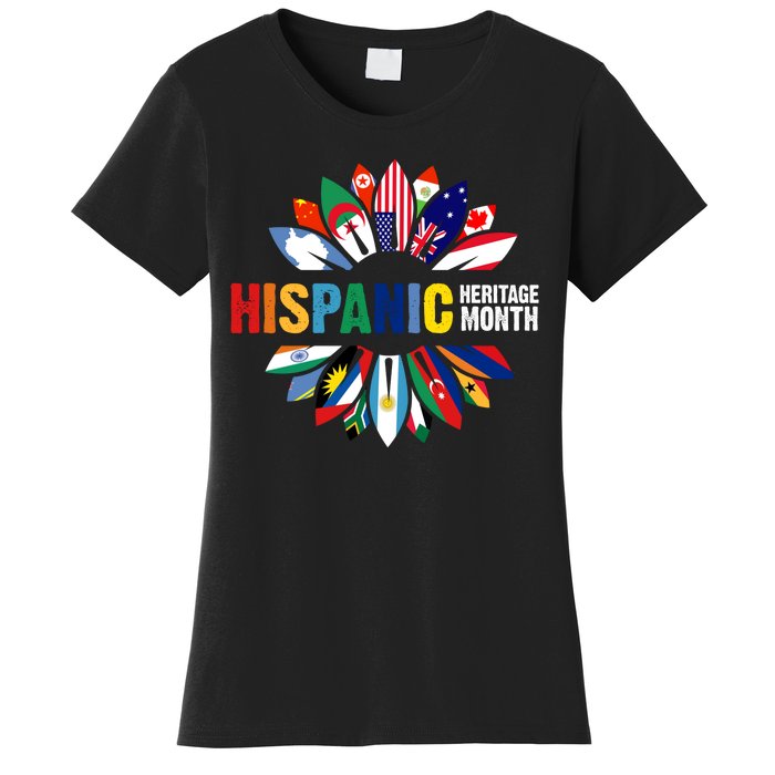 Hispanic Heritage Month Counties United Women's T-Shirt