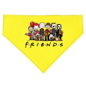 Halloween Horror Movie Friends Cartoon Characters USA-Made Doggie Bandana