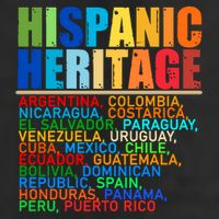 Hispanic Heritage Month National Latino Countries Names Beanie