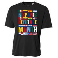 Hispanic Heritage Month Country Flags Cooling Performance Crew T-Shirt