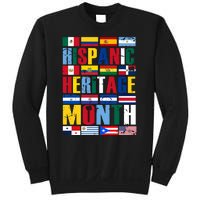 Hispanic Heritage Month Country Flags Sweatshirt