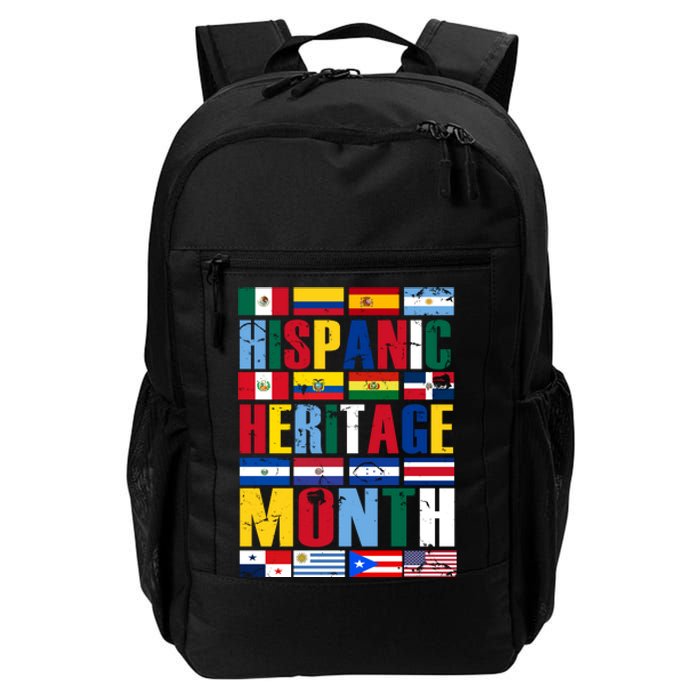 Hispanic Heritage Month Country Flags Daily Commute Backpack