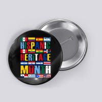 Hispanic Heritage Month Country Flags Button