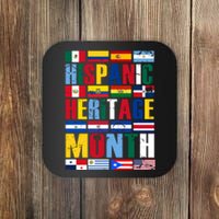 Hispanic Heritage Month Country Flags Coaster