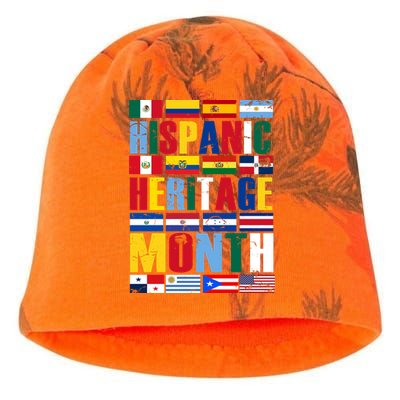 Hispanic Heritage Month Country Flags Kati - Camo Knit Beanie