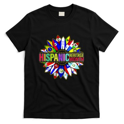 Hispanic Heritage Month Sunflower T-Shirt