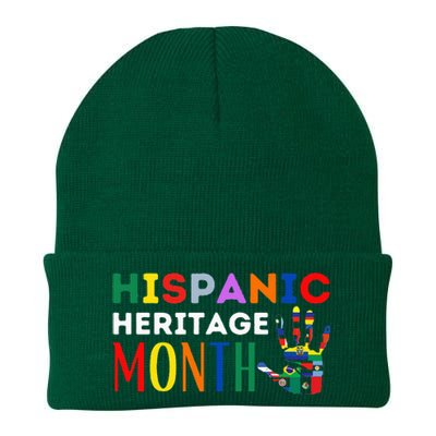 Hispanic Heritage Month Hand Flags Proud Knit Cap Winter Beanie