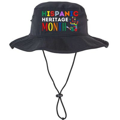 Hispanic Heritage Month Hand Flags Proud Legacy Cool Fit Booney Bucket Hat