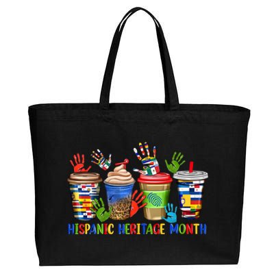 Hispanic Heritage Month Coffee Cotton Canvas Jumbo Tote