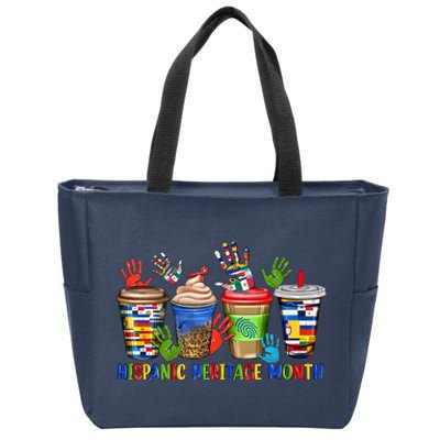 Hispanic Heritage Month Coffee Zip Tote Bag