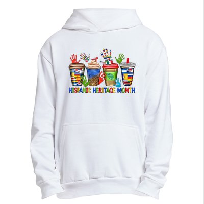 Hispanic Heritage Month Coffee Urban Pullover Hoodie