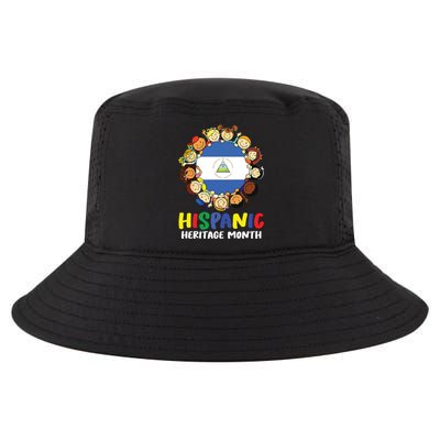 Hispanic Heritage Month Nicaragua Cool Comfort Performance Bucket Hat